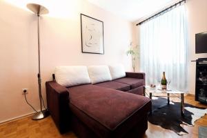 Posezení v ubytování Apartment Meri