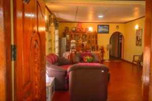 The lobby or reception area at Lak Sewana Home Stay