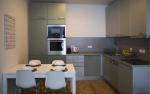 Köök või kööginurk majutusasutuses Apartmán Jestřáb 5