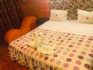 Postel nebo postele na pokoji v ubytování Hotel Manantial No,001