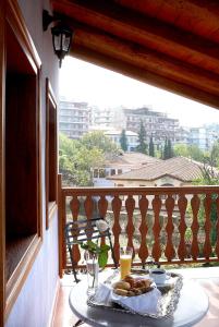 Balkón alebo terasa v ubytovaní Boutique Hotel Kokkino Spiti