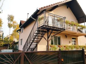 Balkón nebo terasa v ubytování Apulum Gardens