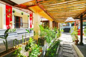 Zahrada ubytování Taste of Bali Hostel