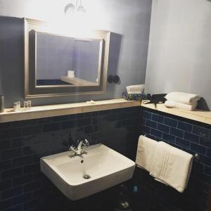 Vannituba majutusasutuses Landhotel Ruhepol - garni