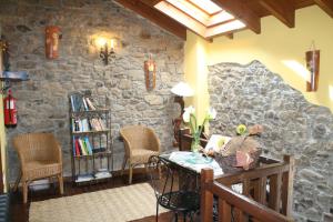 A seating area at Casa Rural La Xiarapina