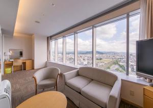 Posezení v ubytování Hotel Landmark Wakayama
