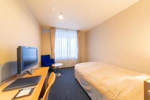 TV a/nebo společenská místnost v ubytování Hotel Landmark Wakayama