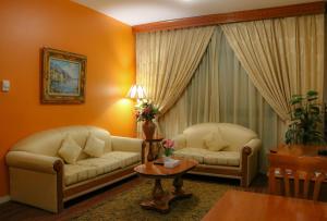 Posezení v ubytování Al Maha Regency Hotel Suites - Managed by Aoudi Consultants