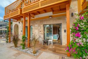 Balkón nebo terasa v ubytování Dalyan Live Spa Hotel