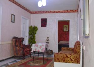Posezení v ubytování City Hostel