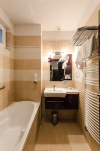 Kúpeľňa v ubytovaní Hotel Aurum
