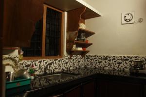 Kuchyň nebo kuchyňský kout v ubytování Verdant Vagamon Cottage