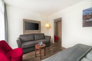 Χώρος καθιστικού στο Hotel Oxelösund