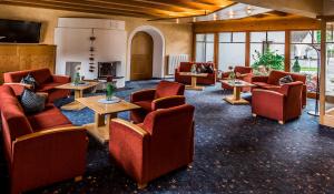 Istumisnurk majutusasutuses Hotel zum Goldenen Löwen