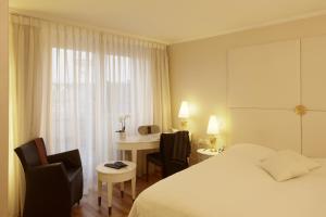 Krevet ili kreveti u jedinici u okviru objekta Hotel des Balances