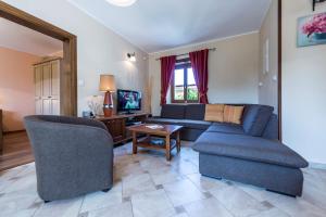 Χώρος καθιστικού στο Villa Catarina with Beautiful and Spacious Garden and Pool