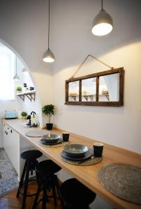 Kuchyňa alebo kuchynka v ubytovaní Villa Inda Rooms