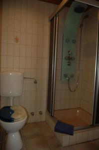 Koupelna v ubytování Wieting´s Hotel
