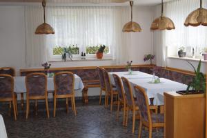 Restaurace v ubytování Pension zum Ritter