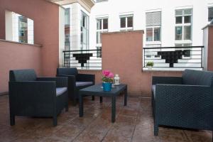 Posedenie v ubytovaní Apartment with Big Terrace