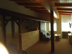 Uma área de estar em Hostinec Peterka