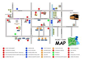 Půdorys ubytování Aekkeko hostel