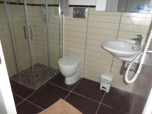 Koupelna v ubytování B&B Terra Marique