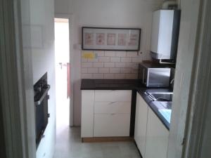 Kuchyň nebo kuchyňský kout v ubytování Park View