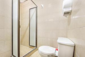 Koupelna v ubytování Ayenda 1120 Hotel Comercial