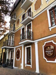 Budova, kde se hotel nachází