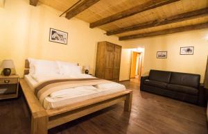 Postel nebo postele na pokoji v ubytování Gorska Reka Guesthouse