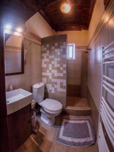 Koupelna v ubytování Guesthouse Theodorou