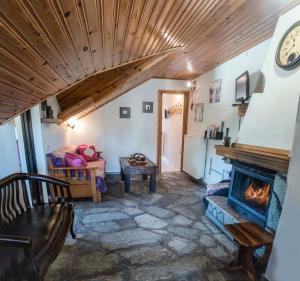 Posezení v ubytování Guesthouse Theodorou