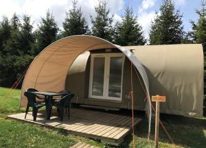 Zahrada ubytování Camping Porte des Vosges