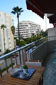 Balkón alebo terasa v ubytovaní Marbella