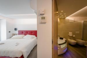 Kúpeľňa v ubytovaní Hotel Ambra