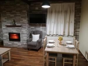 Posezení v ubytování Casa Rural Mirador del Valle
