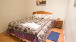 Giường trong phòng chung tại Aska Patagonia