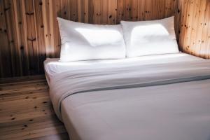 Voodi või voodid majutusasutuse Star Hostel Taipei East toas