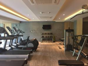 Fitnesscentret og/eller fitnessfaciliteterne på Baan Mai Khao condo