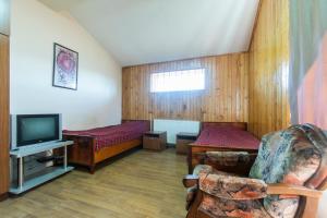 A seating area at Snow House