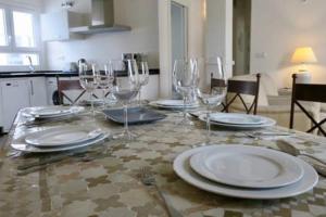Kuchyň nebo kuchyňský kout v ubytování Apartamento Mar de Alborán