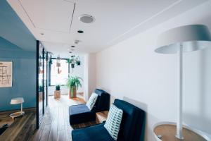 Istumisnurk majutusasutuses Star Hostel Taipei East
