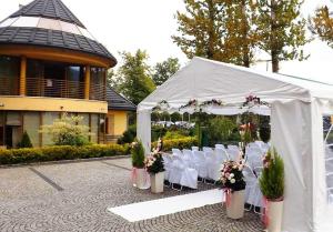 Zahrada ubytování Hotel Sahara
