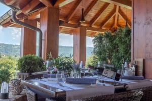 Nespecifikovaný výhled na hory nebo výhled na hory při pohledu z bed and breakfast