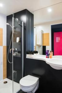 Phòng tắm tại ibis Budget Knokke