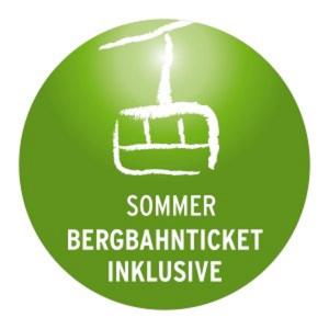 Ein Zertifikat, Auszeichnung, Logo oder anderes Dokument, das in der Unterkunft Alpenflair Ferienwohnungen Whg 223 ausgestellt ist