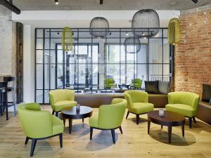Posezení v ubytování Hotel Federwerk