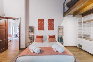 Postel nebo postele na pokoji v ubytování Sea View Duomo Luxury