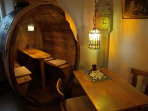 Posezení v ubytování Hotel Villa Arnold